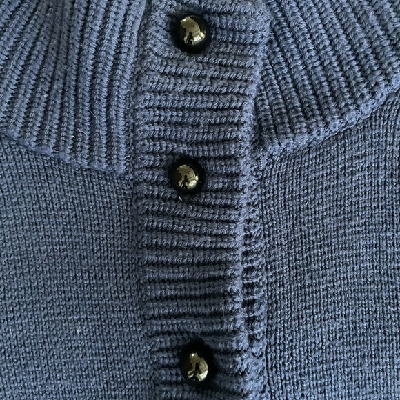 TracyReese Blue Merino Wool Button Down Sweater size medium - Picture 5 of 14